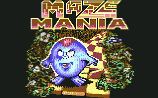 Maze Mania Title Screen